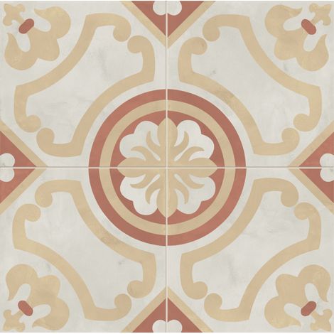 Carrelage sol / mur effet ciment vieilli  20x20 cm TERRA ART GIGLIO T.C  (vendu par boite de 1,20m2) (1/2)