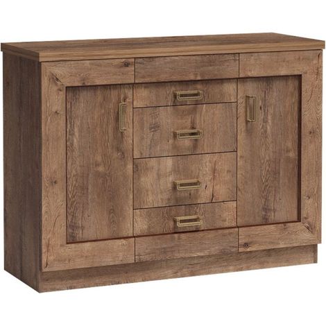 Sideboard 120cm Lefkas Eiche, TEORA-161 (1/5)