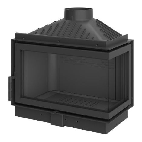 Insert cheminée à bois KFD ECO MAX 7 standard coin droit