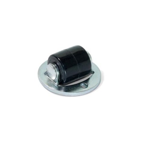 Emuca – Lot de 20 roulettes auxiliaires pour meuble – Diamètre 13mm – Acier et plastique – Pour couvercle pivotant