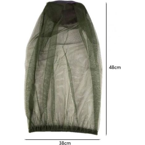 Casquette Anti-moustique - Moustiquaire Nylon 70D Respirante Pour Apiculture Pêche Camping Randonnée - 1 Pièce (1/4)