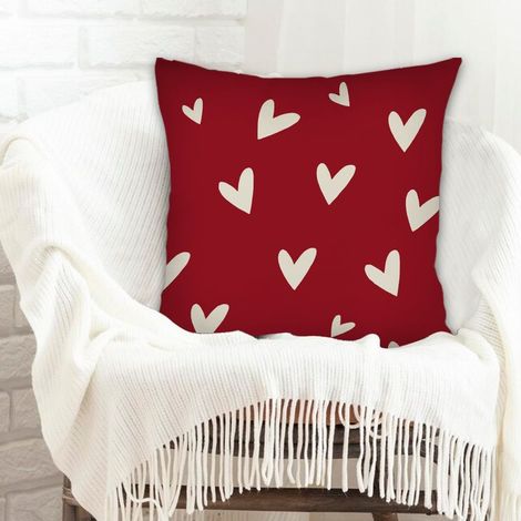 Eleganter Kissenbezug für Sofa, Bett, Wohnzimmer, Schlafzimmer, Valentinstagsdekoration (1/5)