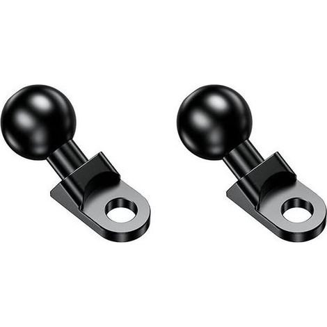 Convient pour deux supports de navigation à rotule de 1 pouce pour rétroviseurs, compatible avec les supports RAM/téléphone. (1/5)