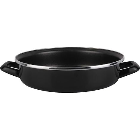 MAGEFESA tartera esmaltada black 20 cm , Tartera esmaltada black 20 cmMarca: MagefesaFabricado en acero esmaltado vitrificado a 820ºAlto rendimiento energéticoRecub