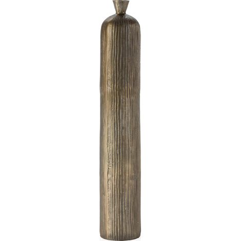 Élégance intemporelle : Vase doré style antique - Or vieilli satiné (1/2)