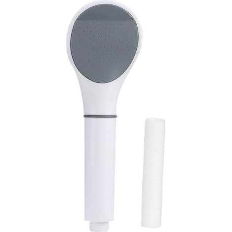 Pommeau de douche filtrant pour salle de bain, douchette, buse d'eau, équipement de douche de salle de bain G1/2 po (avec 1 filtre) (1/5)