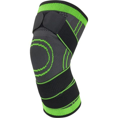 genouillère de compression pour exercices, fitness, course à pied, alpinisme, basket-ball, genouillères de sport en nylon chaud (1/5)