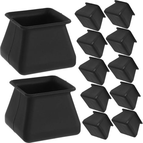 16 Housses de Chaise en Silicone, Antidérapantes, Silencieuses, Universelles, Empêchent les Taches. (1/5)