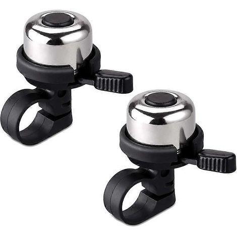 Lot de sonnettes de vélo en laiton, petites sonnettes de vélo au son plus clair, plus fort, plus durable et au son plus pur. (1/5)