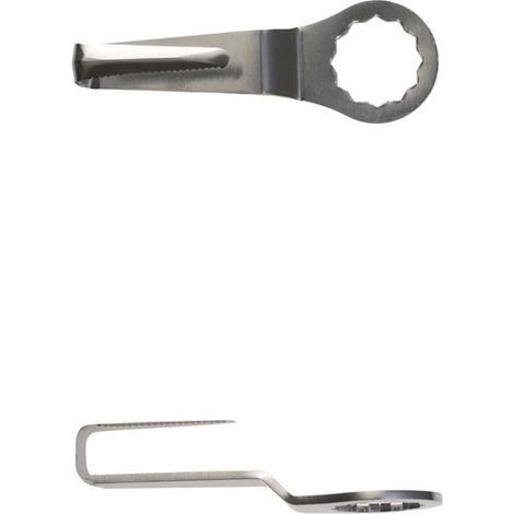 Fein 2x Messer Hook Verzahnt SuperCut 38 mm - 63903217011 (1/2)