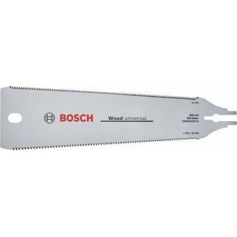 Bosch Home and Garden 1600A02ZB9 Attrezzi manuali lama per sega giapponese Ryoba da 250 mm Lunghezza lama della sega 25 (1/5)