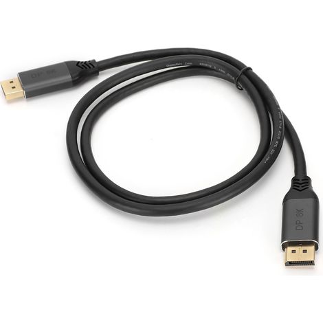 DisplayPort 1.4 8K 240Hz 1M Kabel für PC und Monitor – Hochleistungsfähige Audio- und Videoübertragung