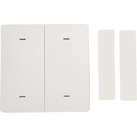 Interrupteur intelligent 4 gangs blanc haute température résistant Domotique scénario ZigBee (1/5)