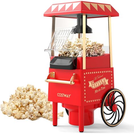 COSTWAY 1200W Macchina Pop Corn ad Aria Calda Senza Olio (1/5)