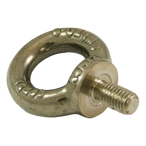 Anneau de levage acier zingué/inox mâle - Inox A4 - DIN 580 - M8 - 140 - 13