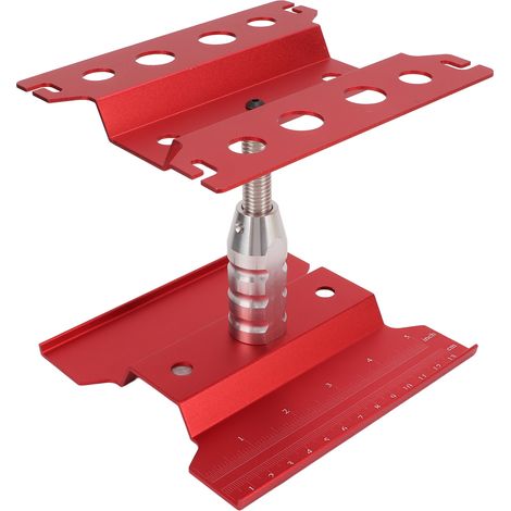 Station de réparation et kit de vis pour voitures télécommandées aux échelles 1/8, 1/10, 1/12 et 1/16 (rouge) (1/5)