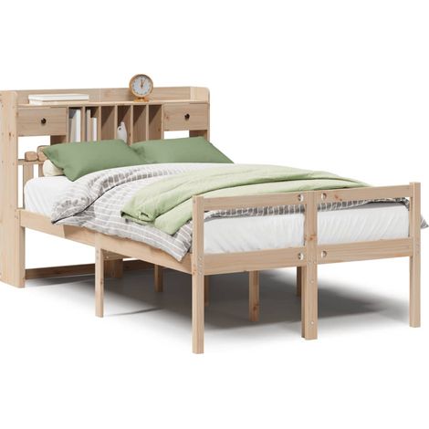 Maison Exclusive - Letto Libreria senza Materasso 135x190 cm in Legno di Pino