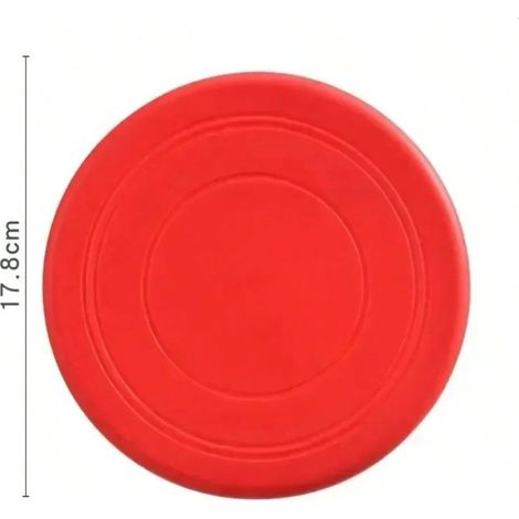 1 disque volant en silicone pour chiens – Jouet souple, flottant et indestructible – Convient pour l'entraînement et le jeu interactif (en extérieur) – Pour chiens de petite et moyenne taille et chiot