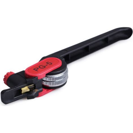 Ratchet Stripper, PG-5 Knife Cable Stripper for 25mm Comm/PVC/LV (1/5)