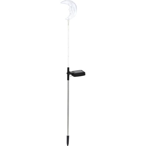 Lampe solaire 6 LED Lampe colorée pour l'extérieur et l'intérieur Lampe décorative pour jardin, cour et pelouse (1/5)