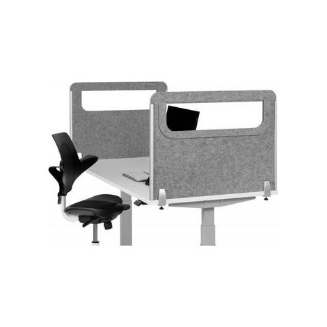 BakkerElkhuizen BE Safety Screen gris clair 600 mm (1/2)