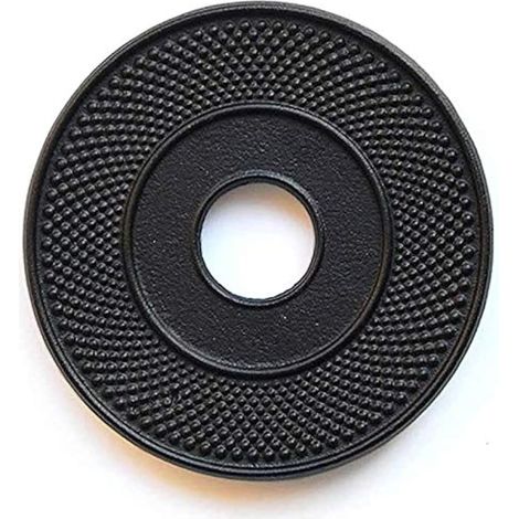 TOWA Dessous de plat en fonte pour théière, bouilloire tetsubin Noir Hobnail 5,3 (1/5)