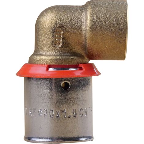 Coude 90° PER à sertir Ø20x1,9 - tube cuivre 16 à souder - IBP Bänninger (1/3)