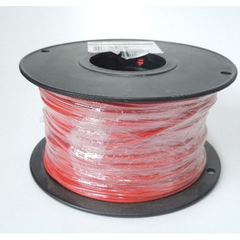 Fil de câblage rouge souple KY33A02 1x0.38mm² 750V isolé (bobine de 200m) CAE
