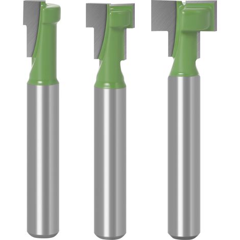 Fräser mit 6-mm-Schaft, T-Nut- und T-Schienen-Fräser, professionelle Holzschneidewerkzeuge