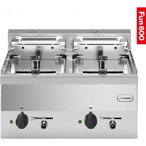 Friteuse  10 + 10 litres - Electrique - Fun 600 - Modular