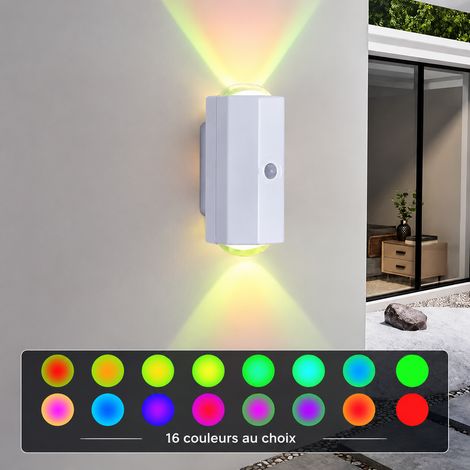 Applique murale LED rechargeable, lampe à capteur double tête 3 couleurs, fixation magnétique, 15 × 8 × 8 cm, 360 g. – Livraison gratuite