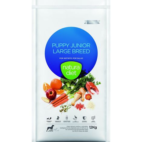NATURA DIET CHIOT JUNIOR GRANDE RACE 12 Kg