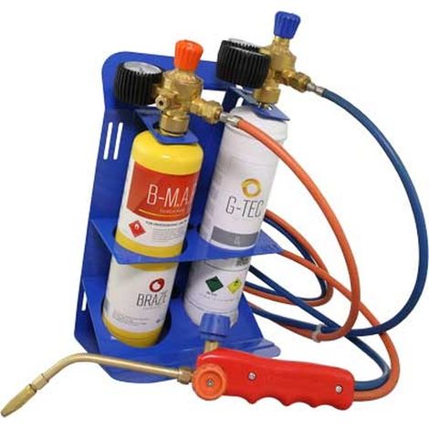 KIT SALDATURA CON MANOMETRI MAXI FLAME - -
