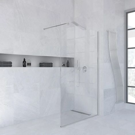 Doccia Walk-In 130 cm cristallo trasparente 6 mm H 200 cm Klug (1/5)