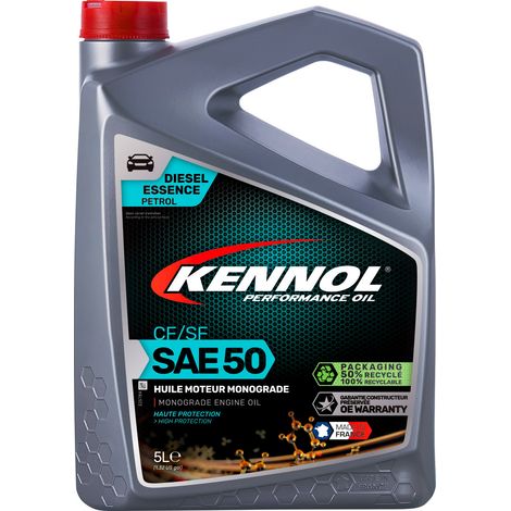 KENNOL Huile moteur TOURING 20W50, bidon 5 litres (1/2)