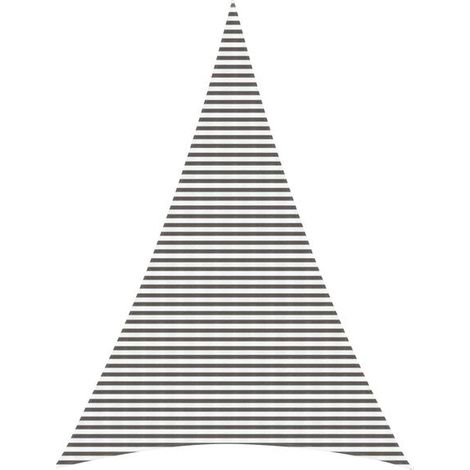 Voile d'ombrage 5 x 7 x 7 mètres en PEHD
