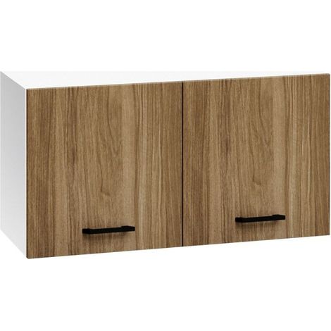 Mobile sopracappa 90 cm colore noce naturale (1/3)