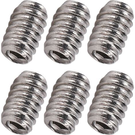 Set mit 50 kopflosen Schrauben aus Edelstahl A2-70, Sortiment an M2x3 Druckschrauben, Befestigungsmaterial, Packung mit 50 Stück. (1/5)