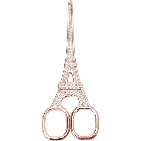 Antike Vintage-Schere für Eiffelturm-Stickerei zum Sticken, Kreuzstich-Nähen