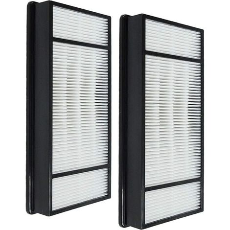 Filtre H de remplacement HRF-H1 HRF-H2 compatible avec les purificateurs d'air Honeywell HPA050 HPA150 HPA060 HPA160 HHT055 et HHT155 , lot de 2 purificateurs d'air H13 True HEPA (1/4)