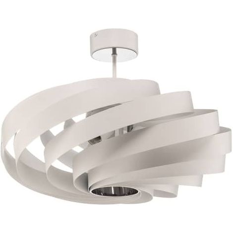 [GEBRAUCHT] B-Ware Euluna Deckenlampe Vento Deckenlampe Deckenlicht Bilderlicht E27 weiß Ø 60 cm (1/2)