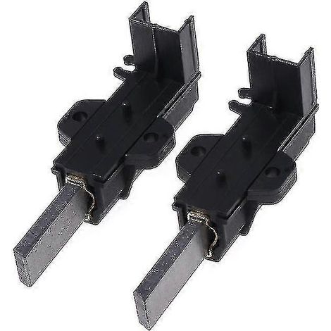 Lot de 2 balais de charbon de haute qualité pour moteur de machine à laver L94mf7 avec boîtier, compatibles avec Whirlpool (Australie). (1/5)