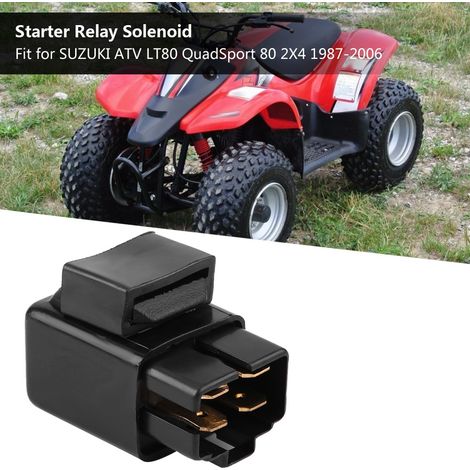 Relé de arranque para Suzuki ATV QuadSport LT80 1987-2006 (1/4)