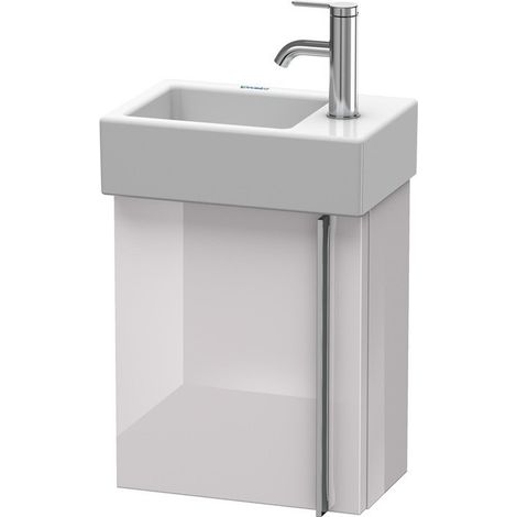 VERO AIR mobile lavabo 436x364x211mm apertura sinistra bianco lilla lucido