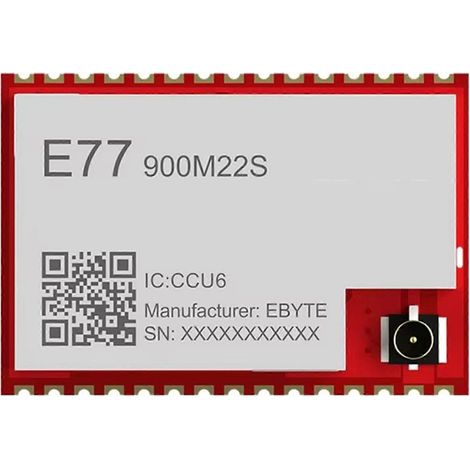 LoRaWAN E77-900M22S EU868/US915/AU915 ARM-Funkmodul für die Übertragung über große Entfernungen (1/5)