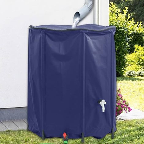 Réservoir d'eau pliable avec robinet 1250 L PVC (1/5)