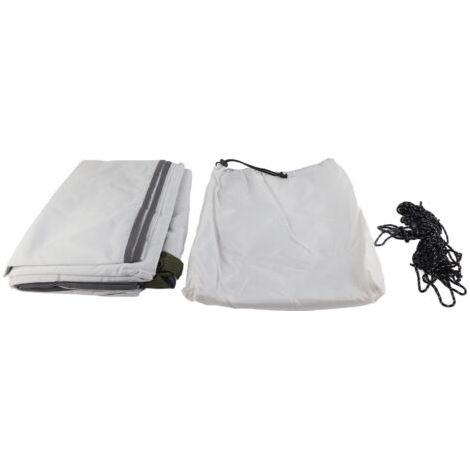 Voile d'ombrage rectangulaire en polyester pour jardin et terrasse, 3 x 4 m