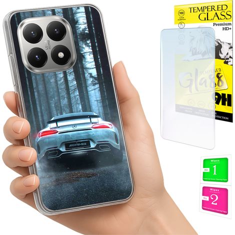 Coque pour Xiaomi 15T avec protection photo, coque arrière et verre trempé 9H (1/5)