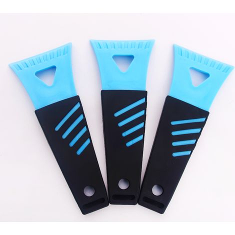 3 Pièces Pelle à Neige Plastique Grattoir Glace Voiture Au Froid et Compact pour Dégivrage et Nettoyage sans Abîmer la Peinture Outil Pratique pour (1/5)