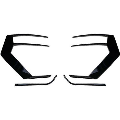Extensions d'aileron arrière en plastique, déflecteurs de vent arrière pour les passionnés de Golf 7 (1/5)